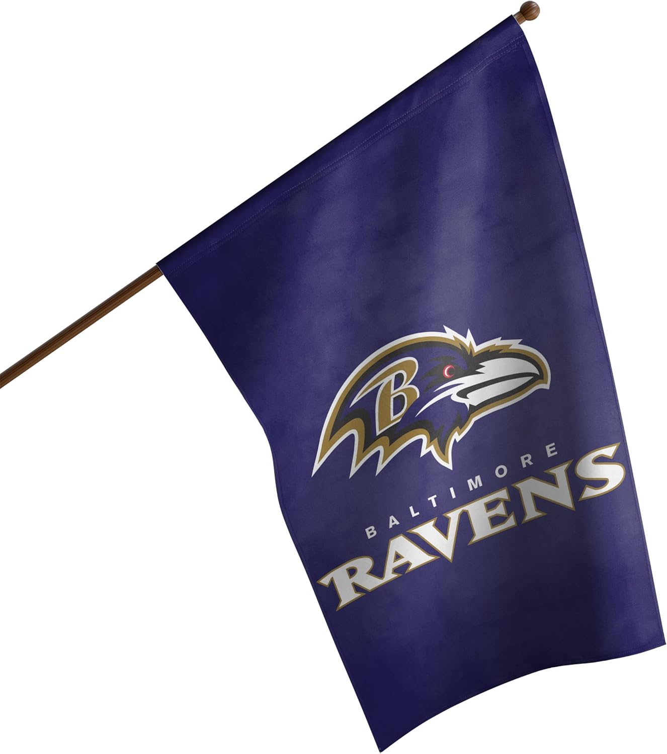 NFL Double Sided Team Logo Vertical Flag (40" x 28")
