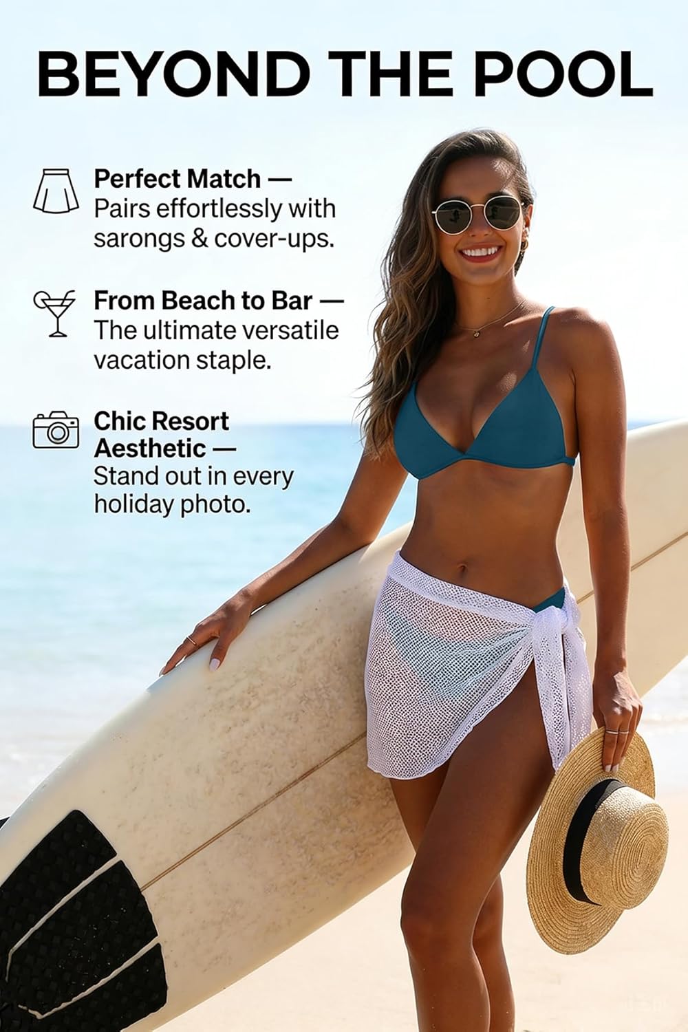 Aqua Eve Women Two Piece Bikini High Cut Swimsuit Triangle Bathing Suit Cheeky Bikini Set
