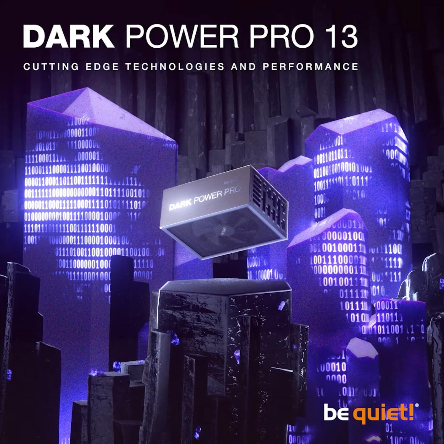 be quiet! Dark Power Pro 13 1600 W Fuente de alimentacion, ATX 3.1, 80 Plus® Titanium, Control Totalmente Digital, Ventilador Silent Wings, ATX 3.1 Totalmente Compatible con GPU PCIe 5.1, BN332