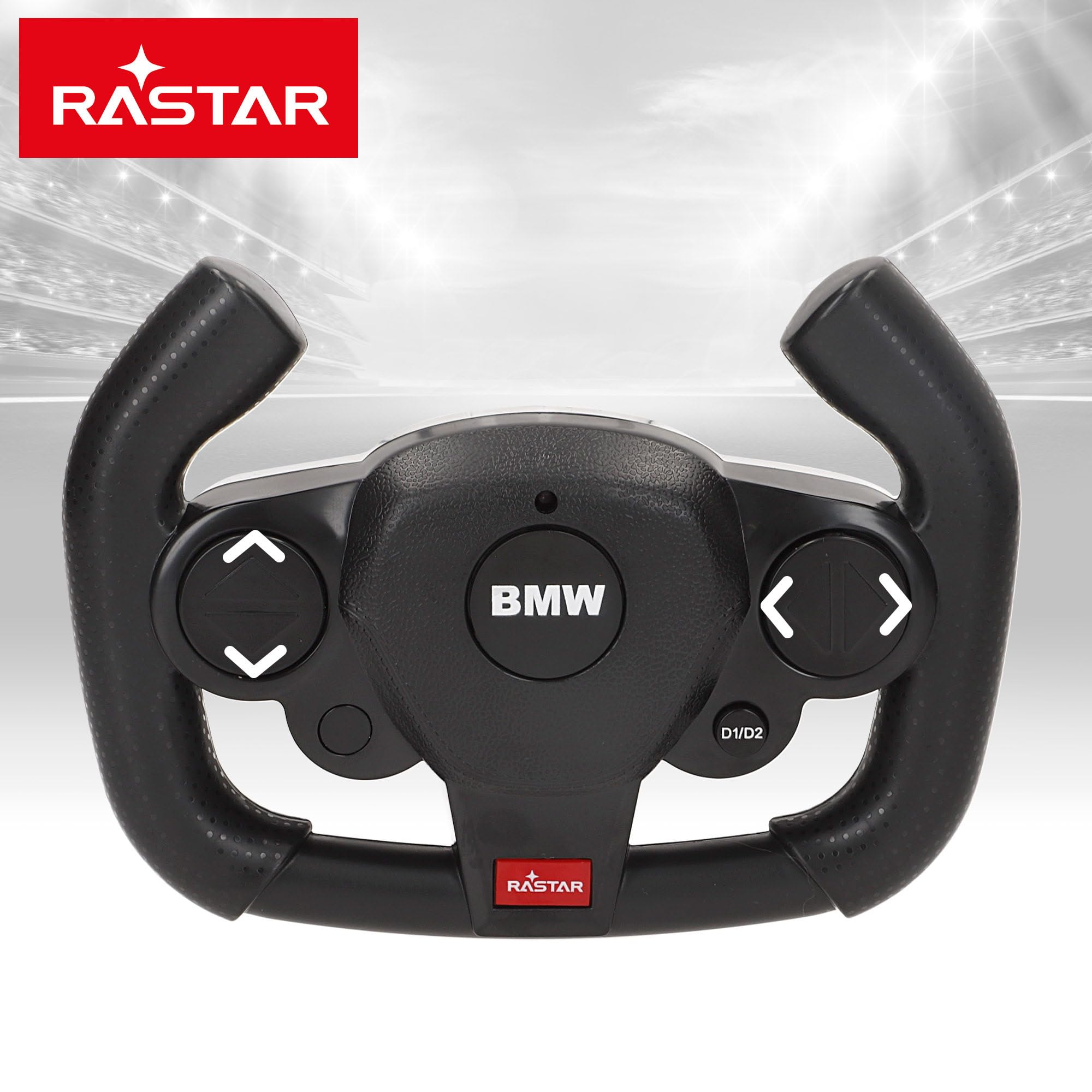 ColorBaby Rastar Samochód zdalnie sterowany BMW M Hybrid V8, skala 1:14, światła przednie, pilot zdalnego sterowania, otwieranie drzwi, podwójna prędkość 7-11 km/h, 2,4 GHz, oficjalny projekt (41325)