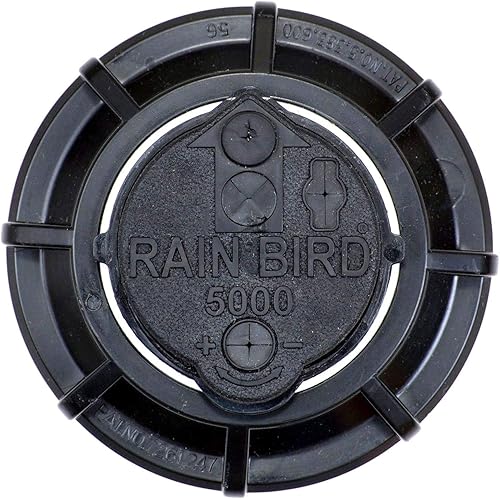 Miniatura 3 de Rain-bird Cabeza para irrigador rotativo Serie 5000 Modelo PC 5004 Ajustable a semicírculo de 40 a 360 grados Rociador emergente de 4 pulgadas