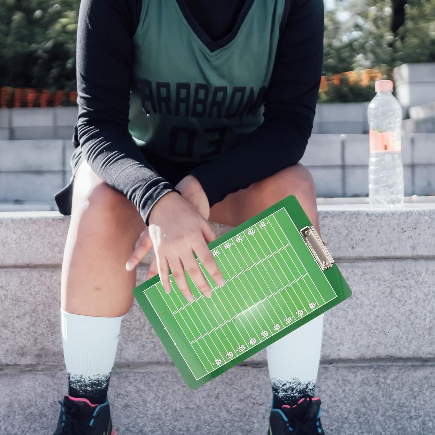 VICASKY Football Coaching Board Tactical Dry Erase Board for Indoor Football Matches for Coaches
