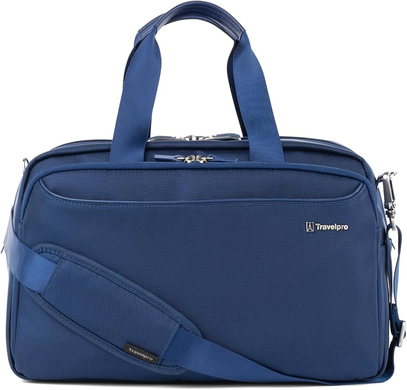 Travelpro Versapack+ Bolsa de viaje debajo del asiento, Azul marino | Diseño compacto y liviano, tamaño de artículo personal, fácil de llevar con múltiples bolsillos organizados