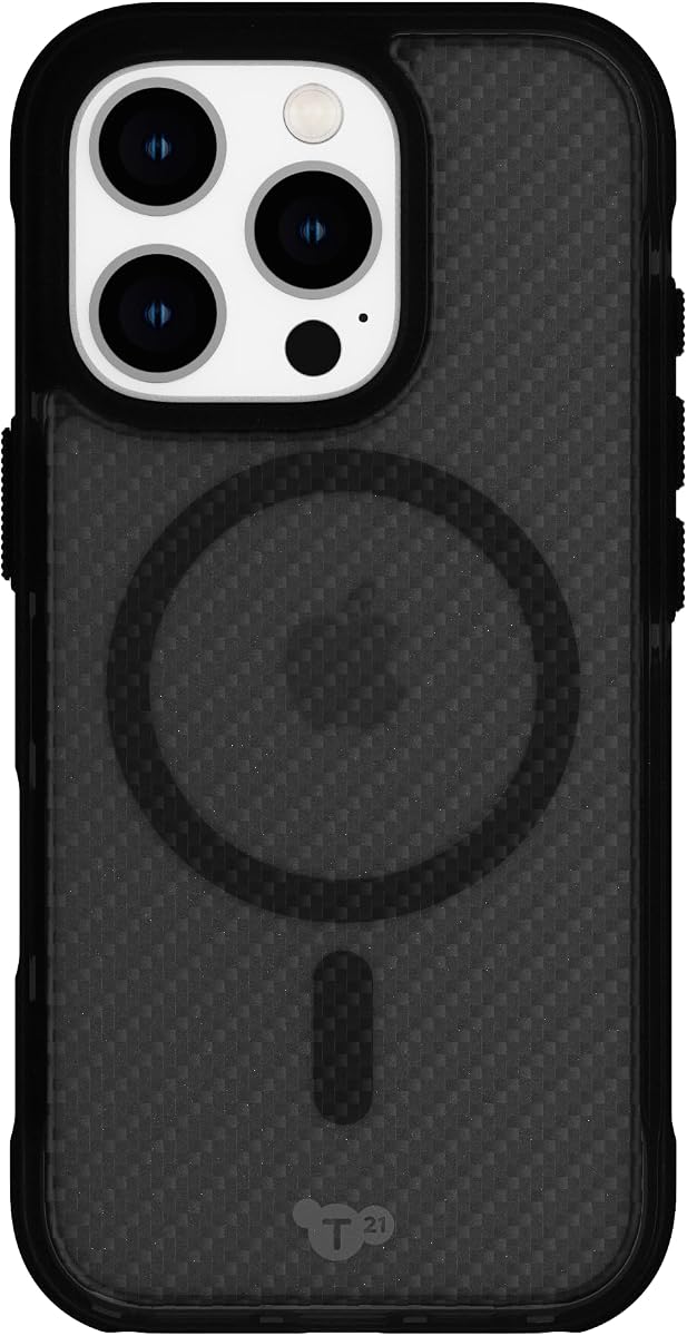 EvoArmor para iPhone 16 Pro Compatible con MagSafe - Estuche de protección contra impactos 21x Estándar militar probado en negro