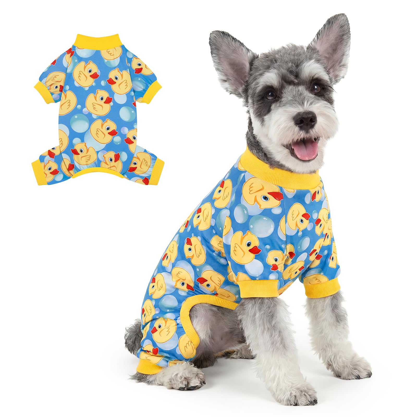 Pyjama pour chiens et chats XPUDAC combinaison extensible taille XL