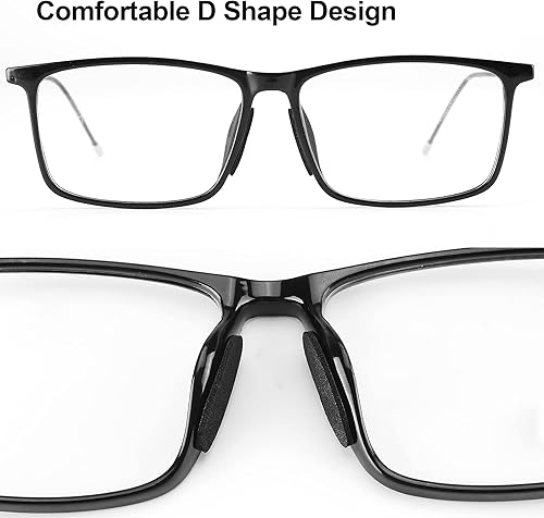Miniatura 5 de 20 pares de almohadillas de nariz para lentes, almohadillas de espuma suave para la nariz, almohadillas adhesivas de silicona antideslizantes para