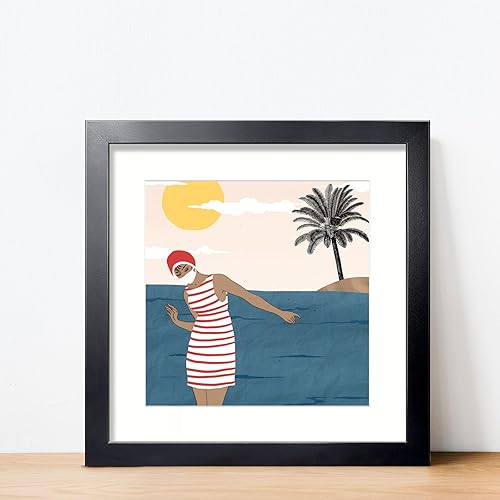 Miniatura 5 de Annecy Juego de 3 portarretratos de 16 x 16 pulgadas, para fotos de 12 x 12 pulgadas con paspartú o de 16 x 16 pulgadas sin paspartú, marco estable