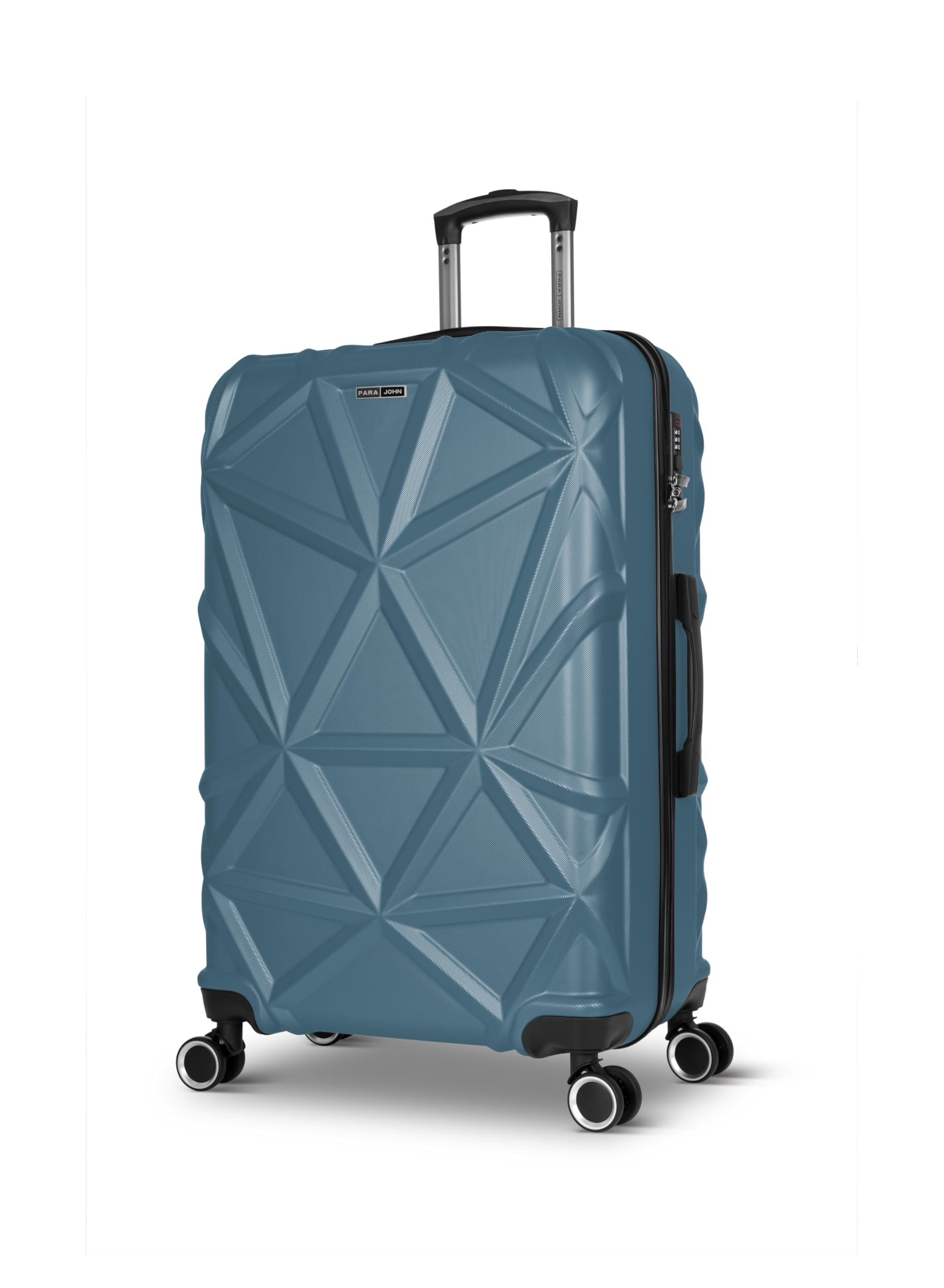 Matrix Series 1 Piece Durable Lightweight Cabin Size 23 inches Carrying 20KG Material-ABS 8 Wheels Hardsided Travel Suitcase - Turkish Blue