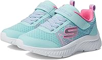Skechers Kids Microspec Plus-Swirl Sweet Sneakers - Lightweight Girls Athletic Shoes with Easy-On Strap
