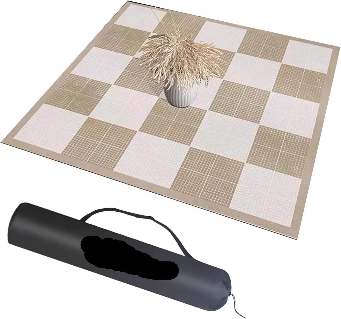 Mahjong Mat,Square Board Table Mat Reduction Vibration,for Board,Tile aAnd Card Games.