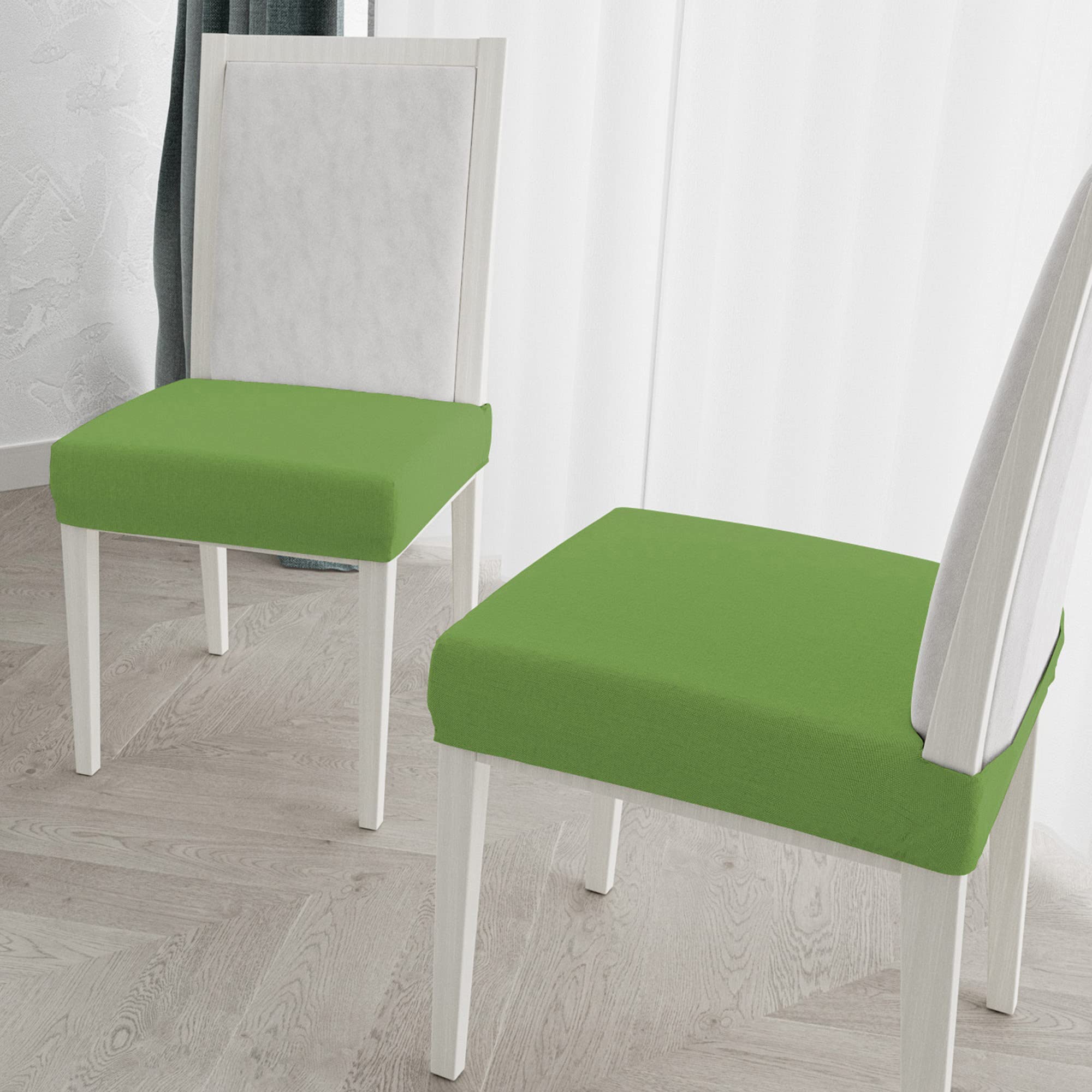 Italian Bed Linen MB Home Basic Most Beautiful Chair Cover, Apple Green