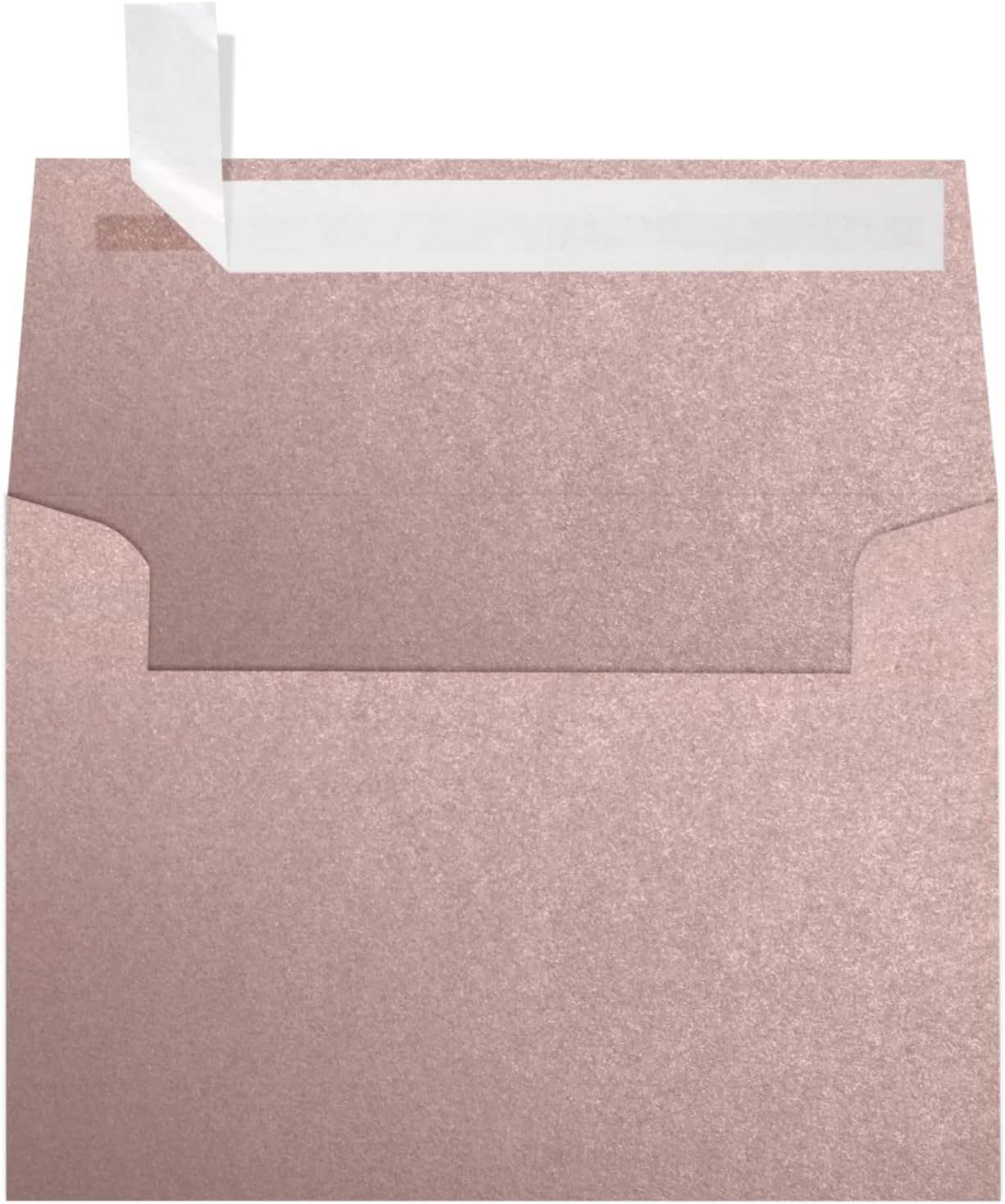 LUXPaper 4Bar A1 Invitation Envelopes | Peel & Press | 3 5/8" x 5 1/8" | Misty Rose Metallic - Sirio Pearl | 84lb. Text | 500 Qty