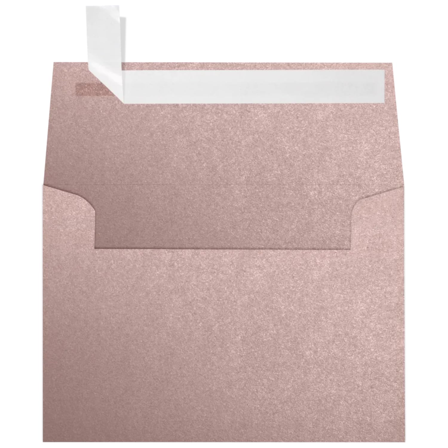 LUXPaper 4Bar A1 Invitation Envelopes | Peel & Press | 3 5/8" x 5 1/8" | Misty Rose Metallic - Sirio Pearl | 84lb. Text | 50 Qty