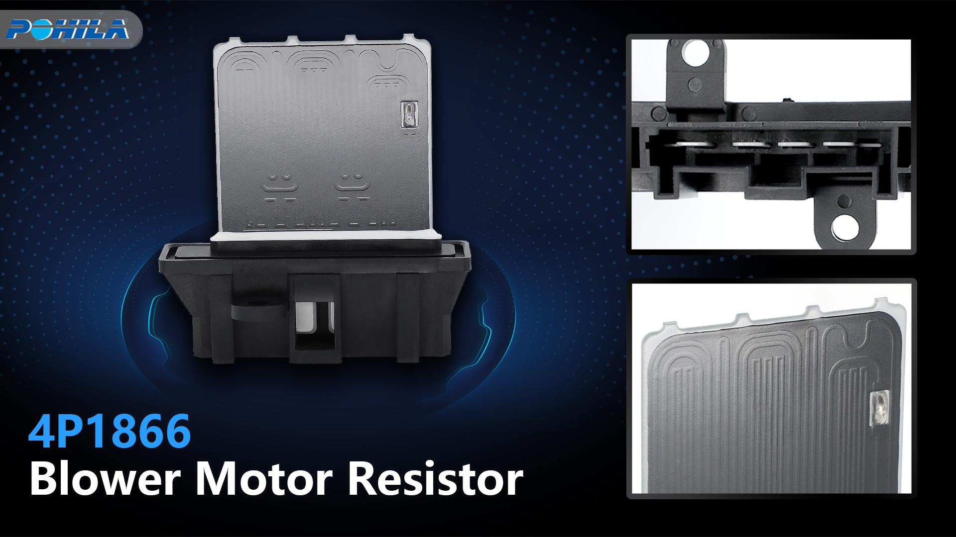 Image of HVAC Blower Motor Fan Resistor Compatible with Nissan Versa 2012 2013 2014 2015 2016 2017 2018 Replaces P1866 RU916 RU-916 27150EY00A JA1988