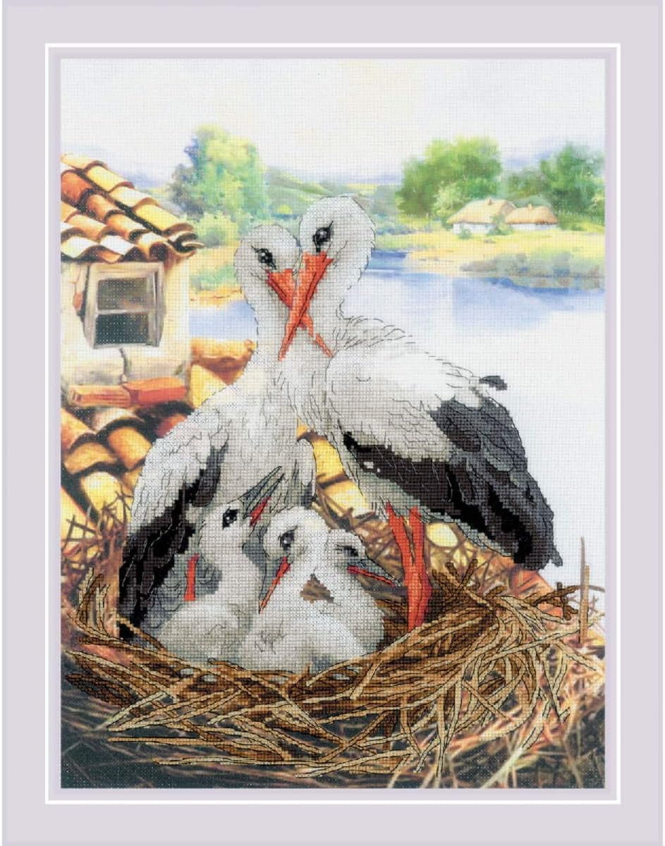 RIOLIS 0088 PT Stork Family