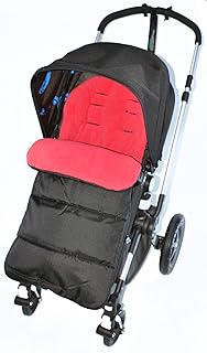 Saco/Cosy Toes Compatible con Bebecar carrito, color rojo