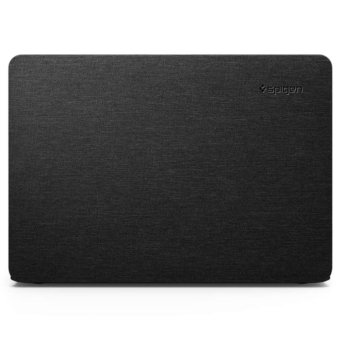 Spigen Thin Fit for MacBook Air 13 inch Case, Compatible with A2337 (M1,2020), A2179 and A1932 (Retina, 2020/2019/2018) - Black