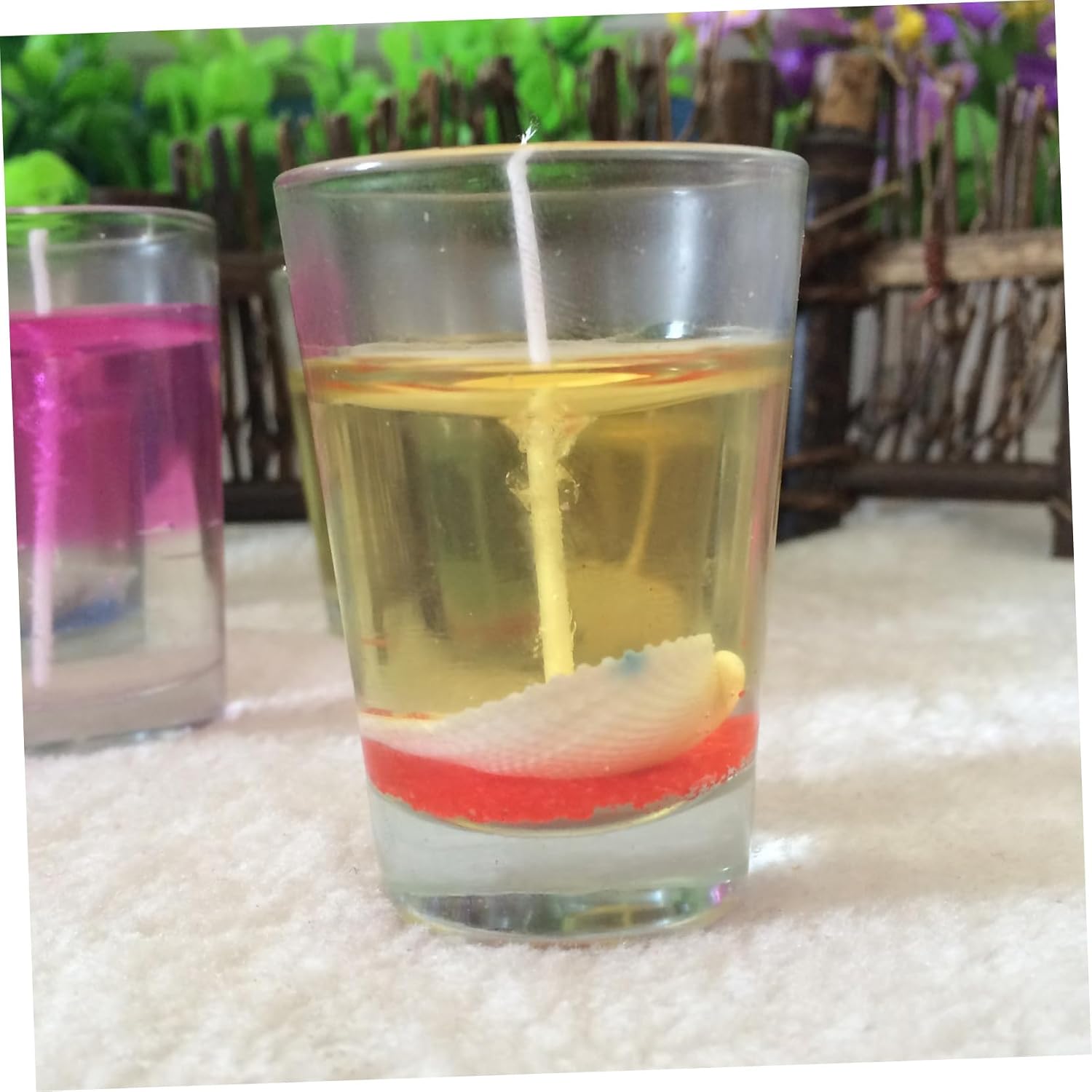 Uonlytech Scented Candle Making Wax Wax for DIY Projects Crystal Jelly Effect Safe for Boys and Girls Crafts