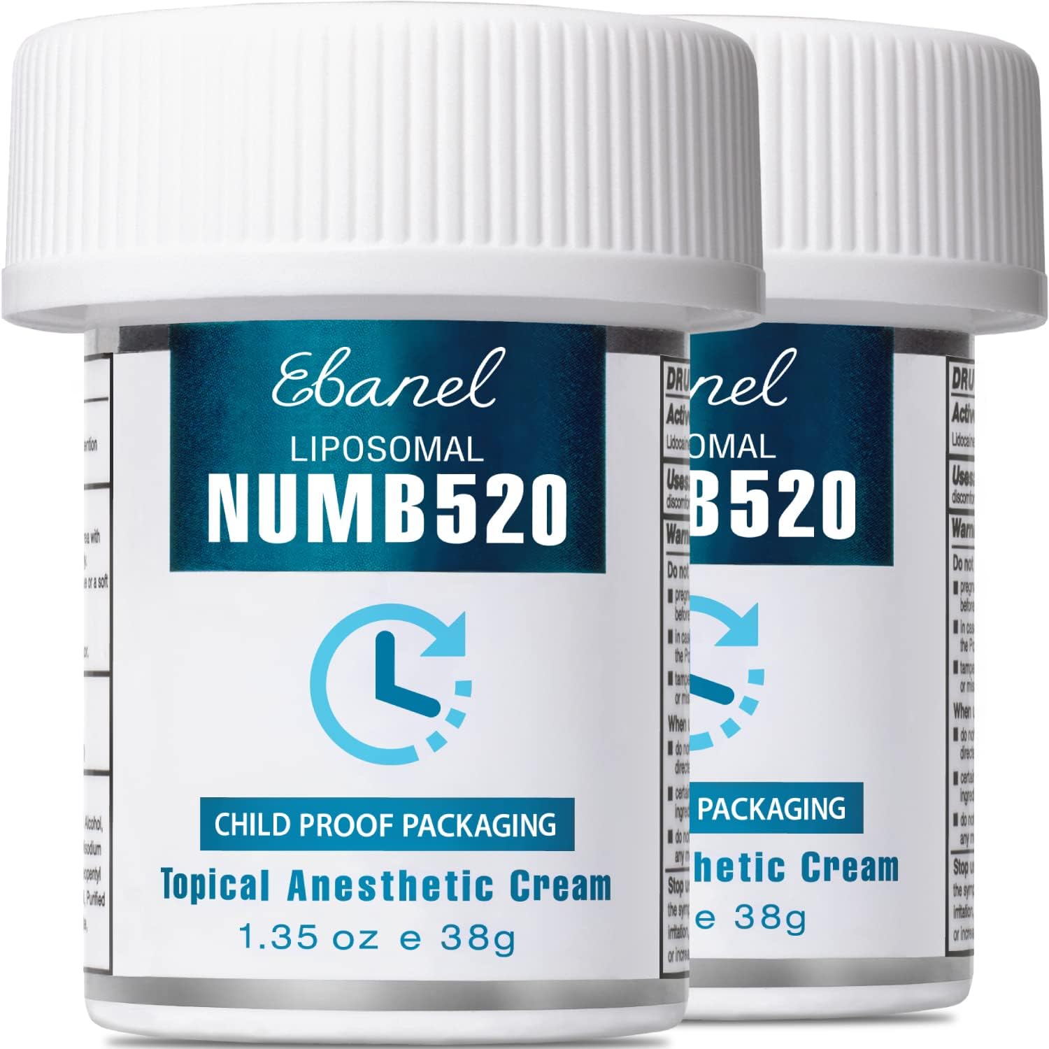 Ebanel 5 Lidocaine Topical Numbing Cream Maximum Strength