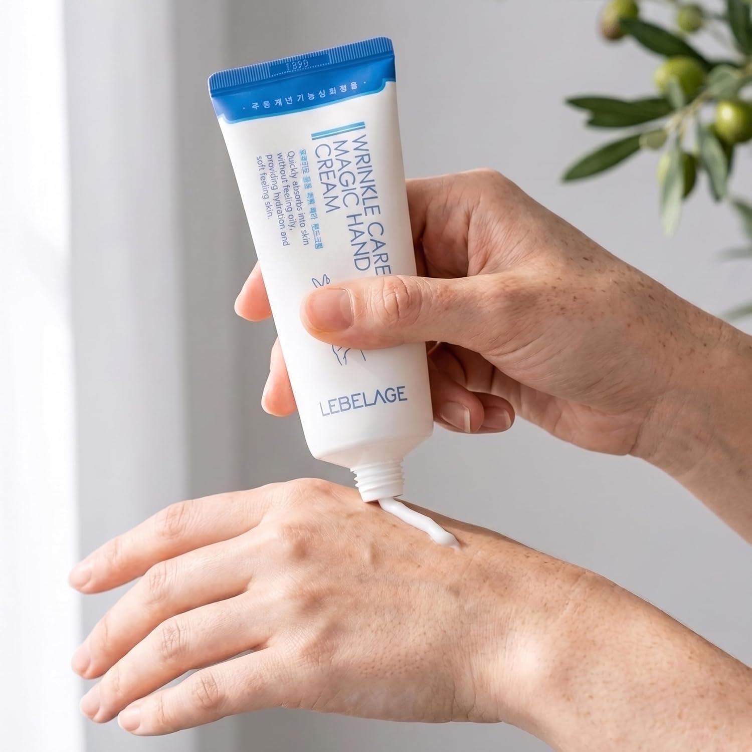 LEBELAGE Moisturizing Hand Cream 3.38oz | Nourishing Hand Lotion with Formula | Smooth Cream Texture for Daily Hand Care | Non-Greasy Feel | Korean Skincare (Wrinkle Care) image 5
