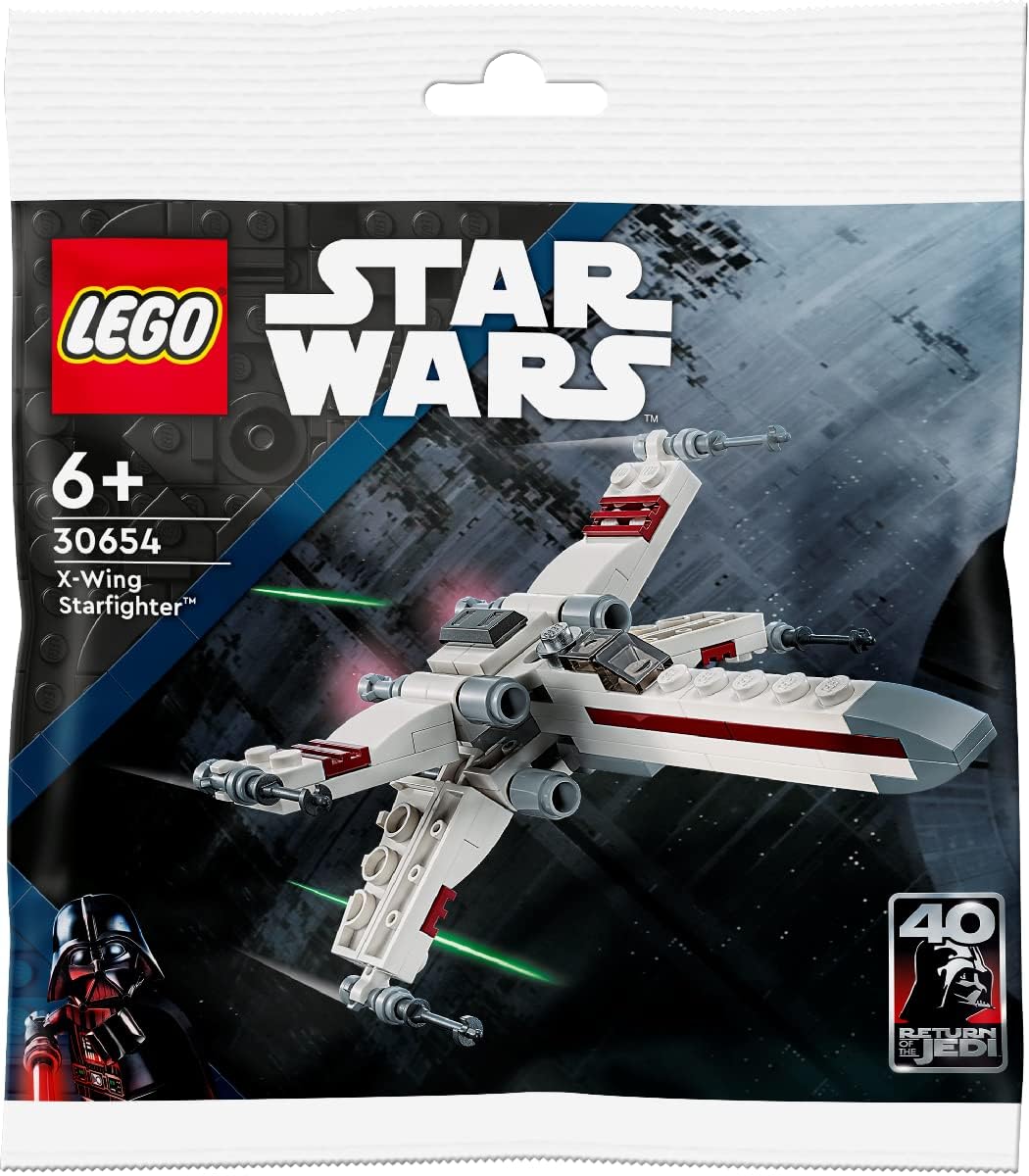 LEGO Star Wars X-Wing Starfighter 30654 Polybag, Multicolor