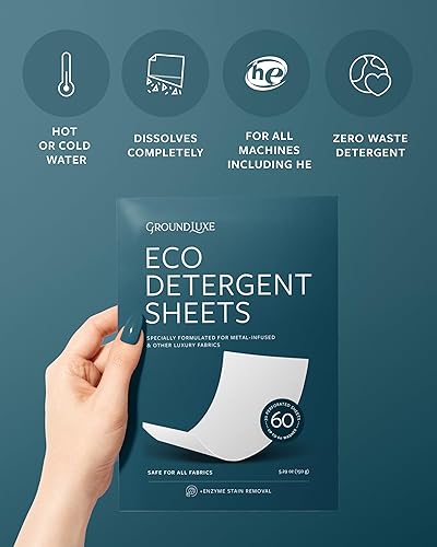 Miniatura 7 de GroundLuxe Hojas de detergente ecológico