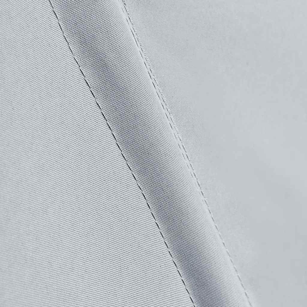 Ventaglio pieghevole per balcone grigio, 160 x 240 cm, protezione solare per terrazze, balcone, acciaio verniciato a polvere, poliestere, protezione antivento e ombreggiatura, robusta tenda da