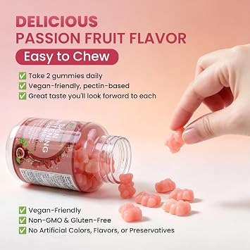 Skin Whitening Gummies, Beauty & Antioxidant, 60 Ct