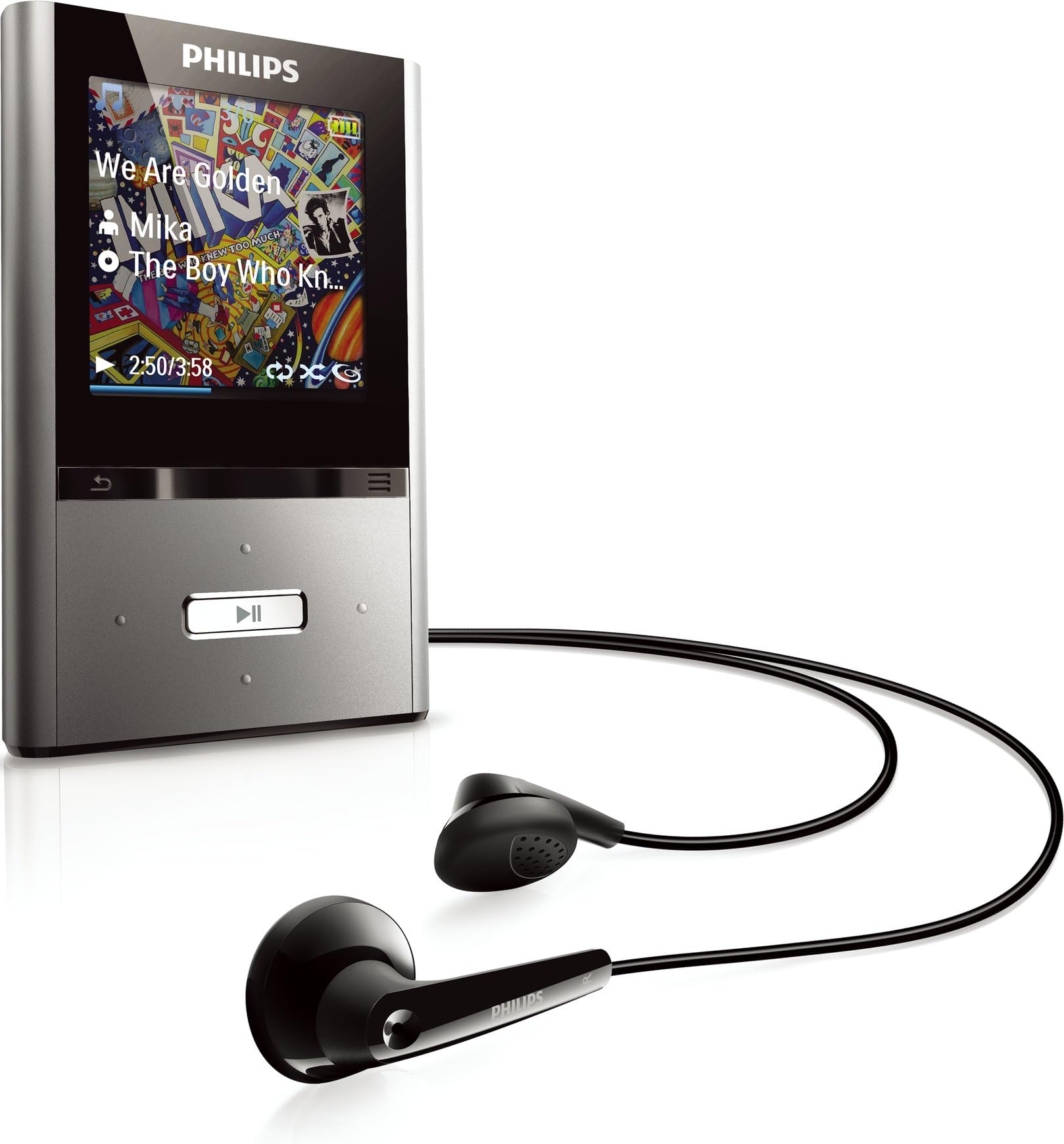 Philips GoGear MP4 player SA2VBE04K/02 ViBE 4GB - Dark Grey
