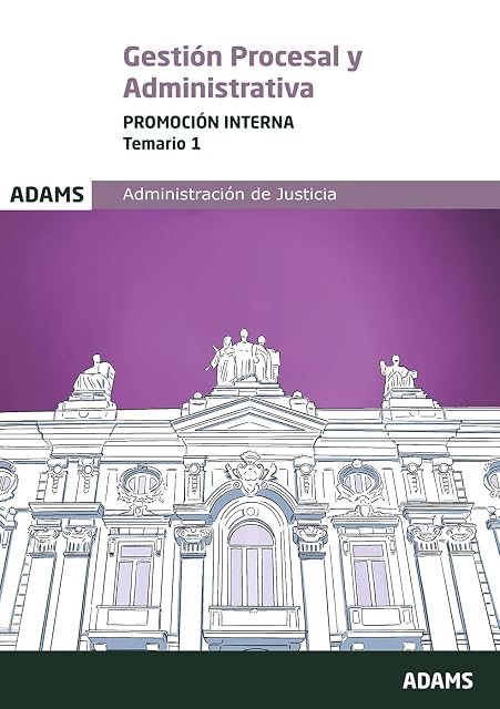 Portada de Gestión Procesal y Administrativa. Promoción Interna Temario 1
