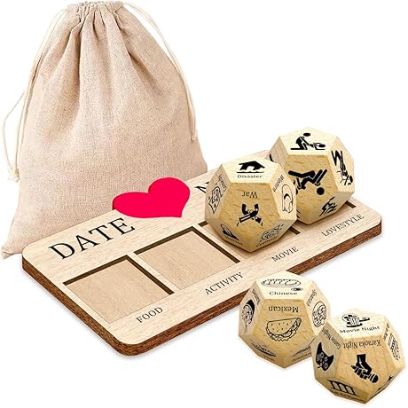 Date Night Dice: The Perfect Romantic Addition to Your Next Evening
