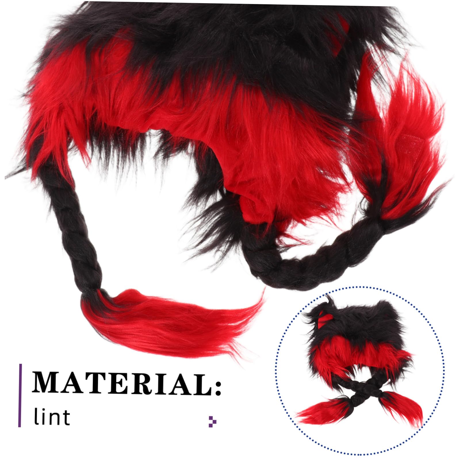 FOMIYES Plush Cat Ear Warm Hat para Mujer con Orejas de Peluche Gorro Acolchado de Invierno para Halloween y Cosplay Sombrero Furry de Felpa para Otoño y Protección Auditiva