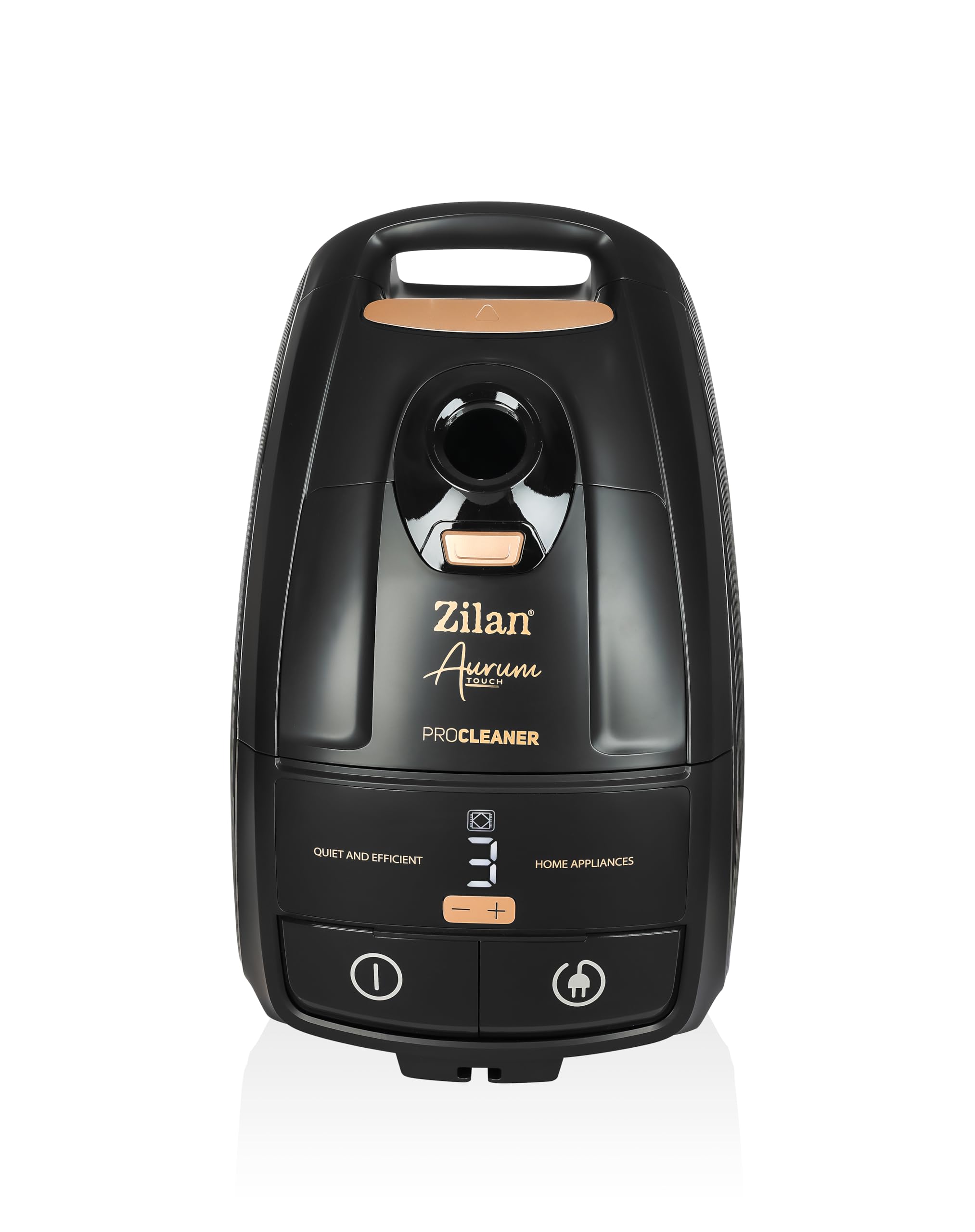 Zilan Aspirateur Traîneau 2400 W, Noir et Or