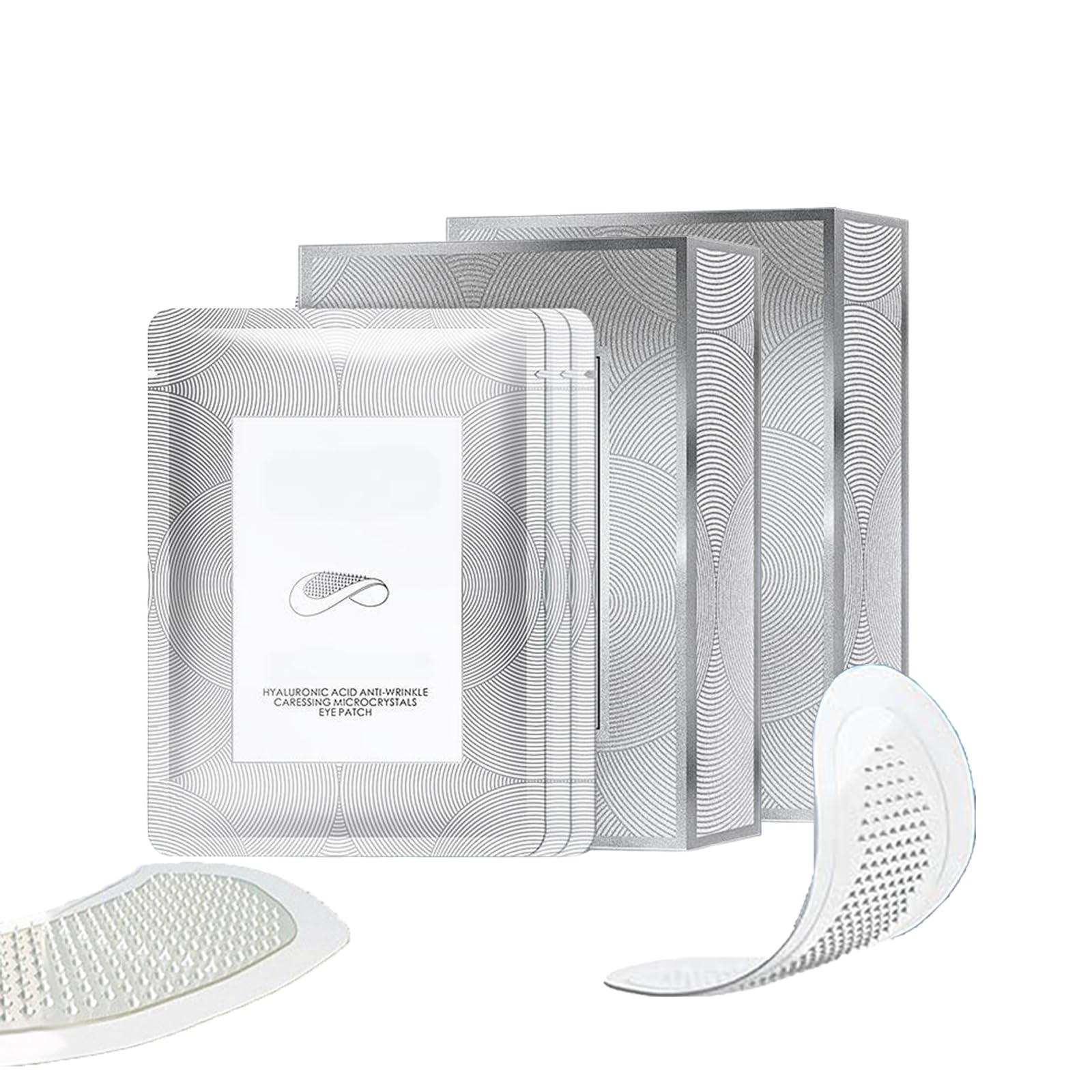 santiramo Nova Lift Eye Patches, Novalift Microglow Eye Patches, Microglow Patche by Nova Lift, Overnight Repair Under Eyes Care; Three Pieces per