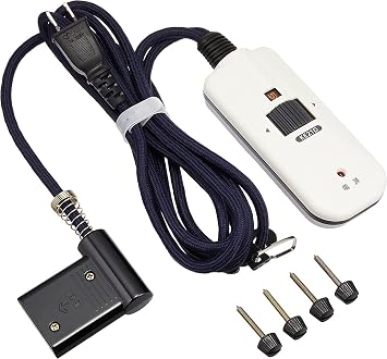 Metro Electric Industry Kotatsu Heater, Replacement Heater with Fan, U-shaped Quartz Tube Heater, Manual Temperature Control, Slim Design, Easy Installation MSU-601EDKB