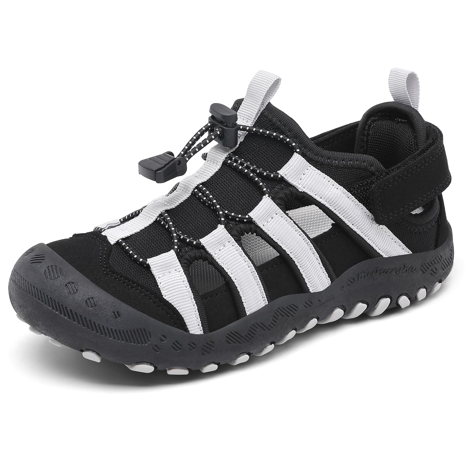 Mishansha Sandalias Deportivas para Niños con Puntera Cerrada Zapatos de Verano para Playa Senderismo Sandalias Tallas 26-38