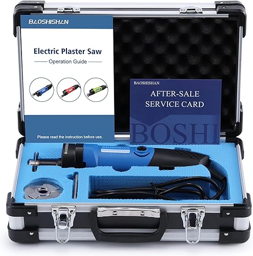 BAOSHISHAN Sierra de extracción de fundición eléctrica ortopédica con 3 tipos de hoja de aleación, ajuste de velocidad oscilante 110 V, modelo