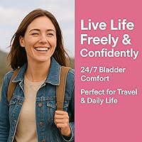 Vista 6 de Uvora Flow - Mezcla completa de defensa de la vejiga, arándano, D-manosa y extracto de cúrcuma para la salud del tracto urinario, función saludable