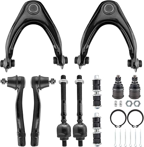 KAC Kit de suspensión de brazo de control superior delantero apto para Honda Civic 1996-2000 con barra estabilizadora de rótula barra de