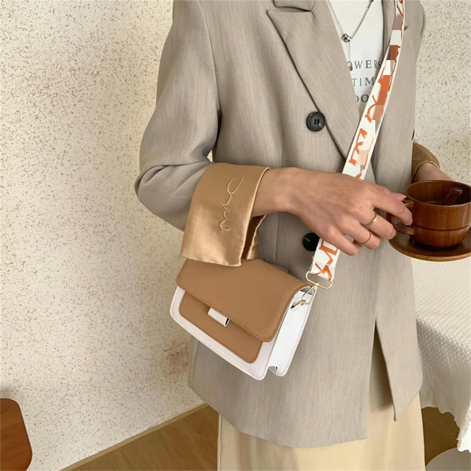 Torebki dla kobiet moda mała damska torba na ramię skóra PU torby crossbody dla kobiet torebka na telefon komórkowy