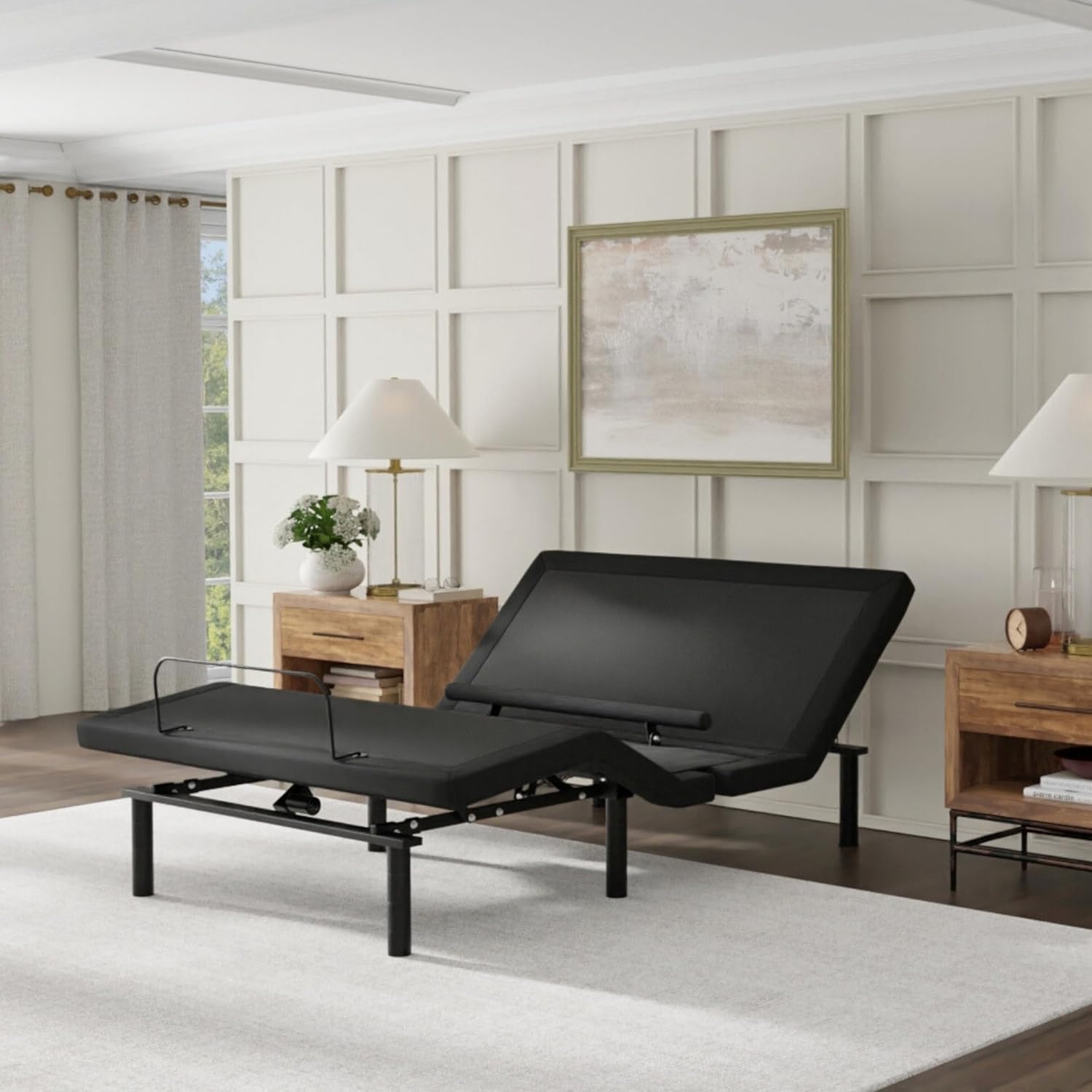 Owen Holmes Rio 5.0 Elite Adjustable Bed Base – Wireless Remote & App, USB-A & C Ports, Zero Gravity, Lumbar Support, Massage, King