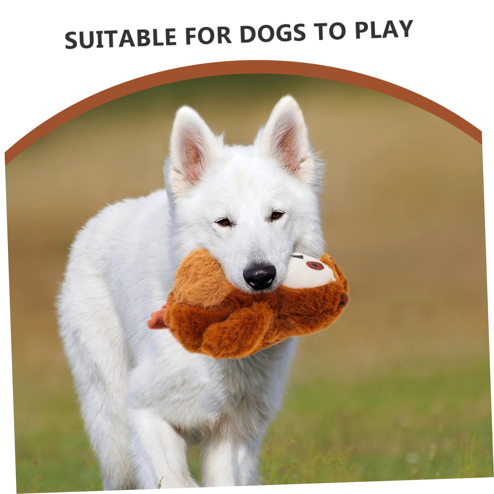 GALPADA Giocattolo Per Cane Forma Di Gufo Giocattolo Che Squittisce Imbottito Da Masticare Per Cani Di Piccola Cuccioli e Animali Domestici
