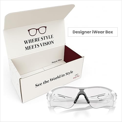 Miniatura 7 de Oakley Radar Lock Path Asian Fit OO9206 - Gafas de sol rectangulares de puente bajo para hombres+correa + kit de diseño iWear