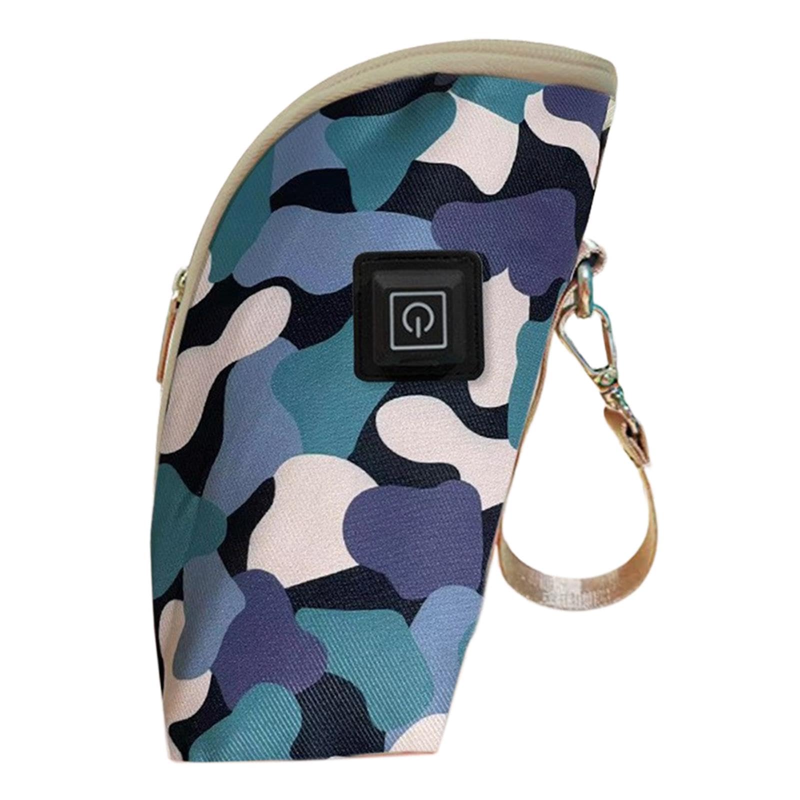 Feeding Bottle Warmer Bag USB Powered with Zipper Nursing Bottle Warmer Style C-image-39