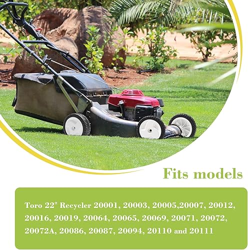 Miniatura 8 de Parts Camp Reemplaza el conjunto de engranajes de rueda 105-1815, ruedas de tracción delantera para recicladores Toro de 22 pulgadas 20001-20111