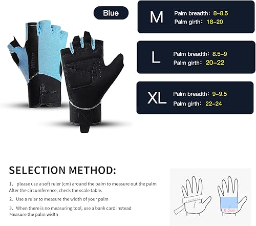Miniatura 7 de Guantes de levantamiento de pesas para hombres, guantes de entrenamiento para mujeres, guantes de gimnasio transpirables y cómodos, antideslizantes,