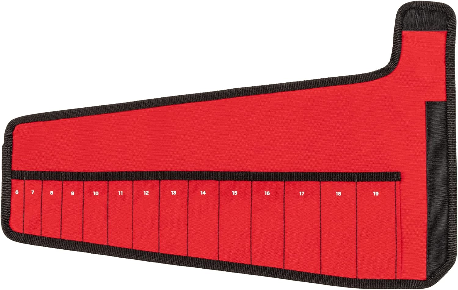 TEKTON 14-Tool Combination Wrench Pouch (6-19 mm) | OTP21202 | Made in USA