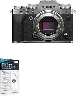 BoxWave Screen Protector Compatible With Fujifilm X-T4 - ClearTouch Crystal (2-Pack), HD Film Skin - Shields From Scratches