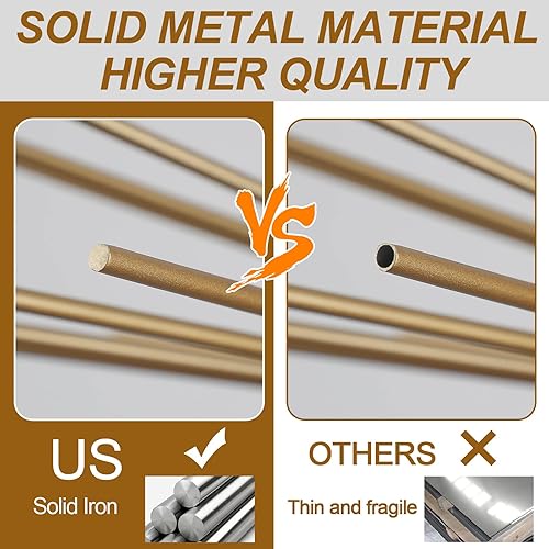 Miniatura 4 de Lámpara de araña Sputnik moderna de 9 luces con estrella dorada Lámpara de araña de lujo de metal sólido dorado Lámparas de araña Sputnik para