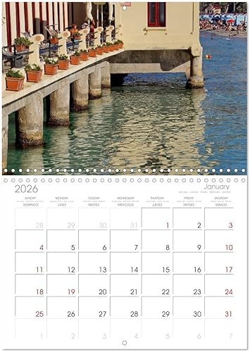 Miniatura 5 de Impressions from Sicily (calendario mensual de pared 2022 11.4 x 16.1 in (abierto)